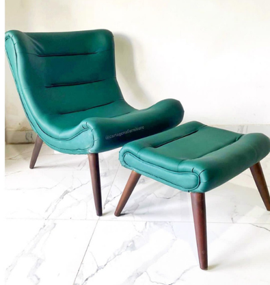 Butaca Line con ottoman 